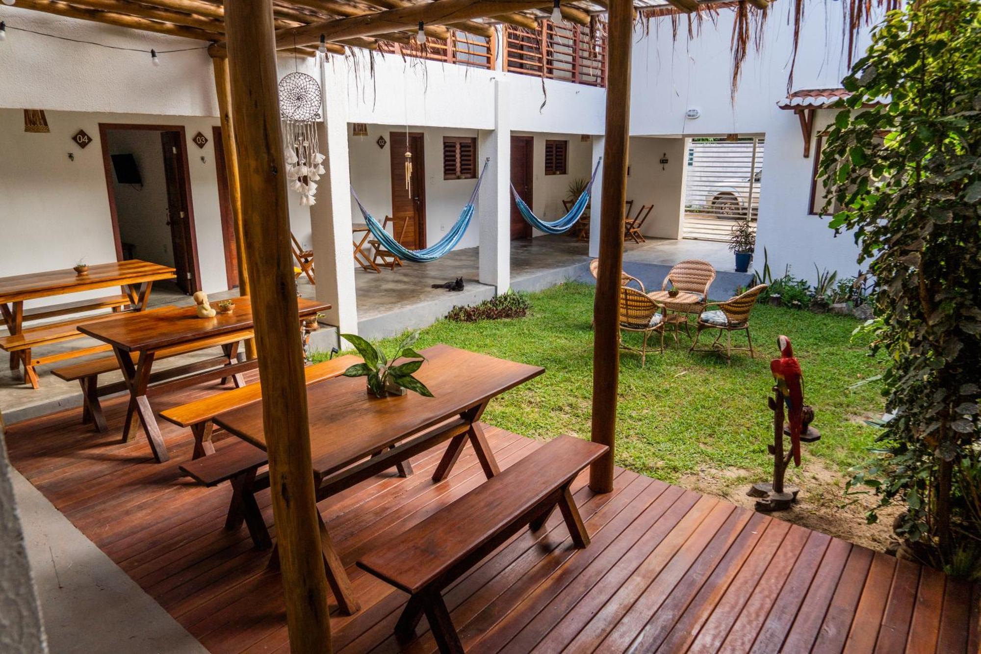 Boas Ondas Pousada Bed & Breakfast Praia de Pipa ภายนอก รูปภาพ